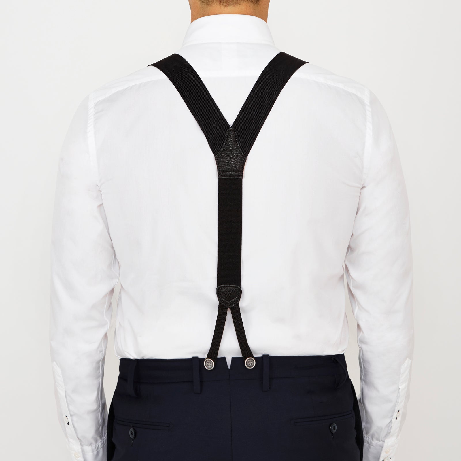 Black Adjustable Formal Braces