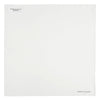 White Piped Silk Pocket Square
