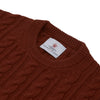 Harissa Crew Neck Cable Knit Cashmere Jumper