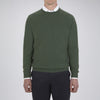 Green Crew Neck Cashmere Jumper
