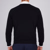 Black V-Neck Cashmere Jumper