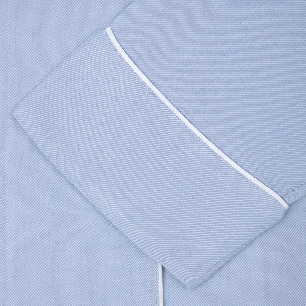 Ladies' Blue Cotton-Cashmere Pyjama Set