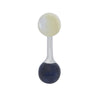 Reversible Navy and White Bulb Sterling Silver Cufflinks