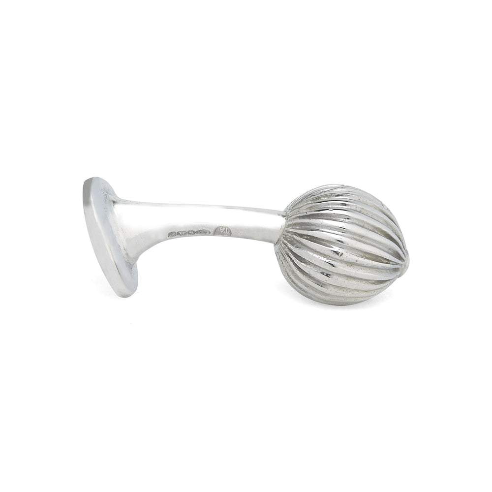 Sterling Silver Ornament Cufflinks