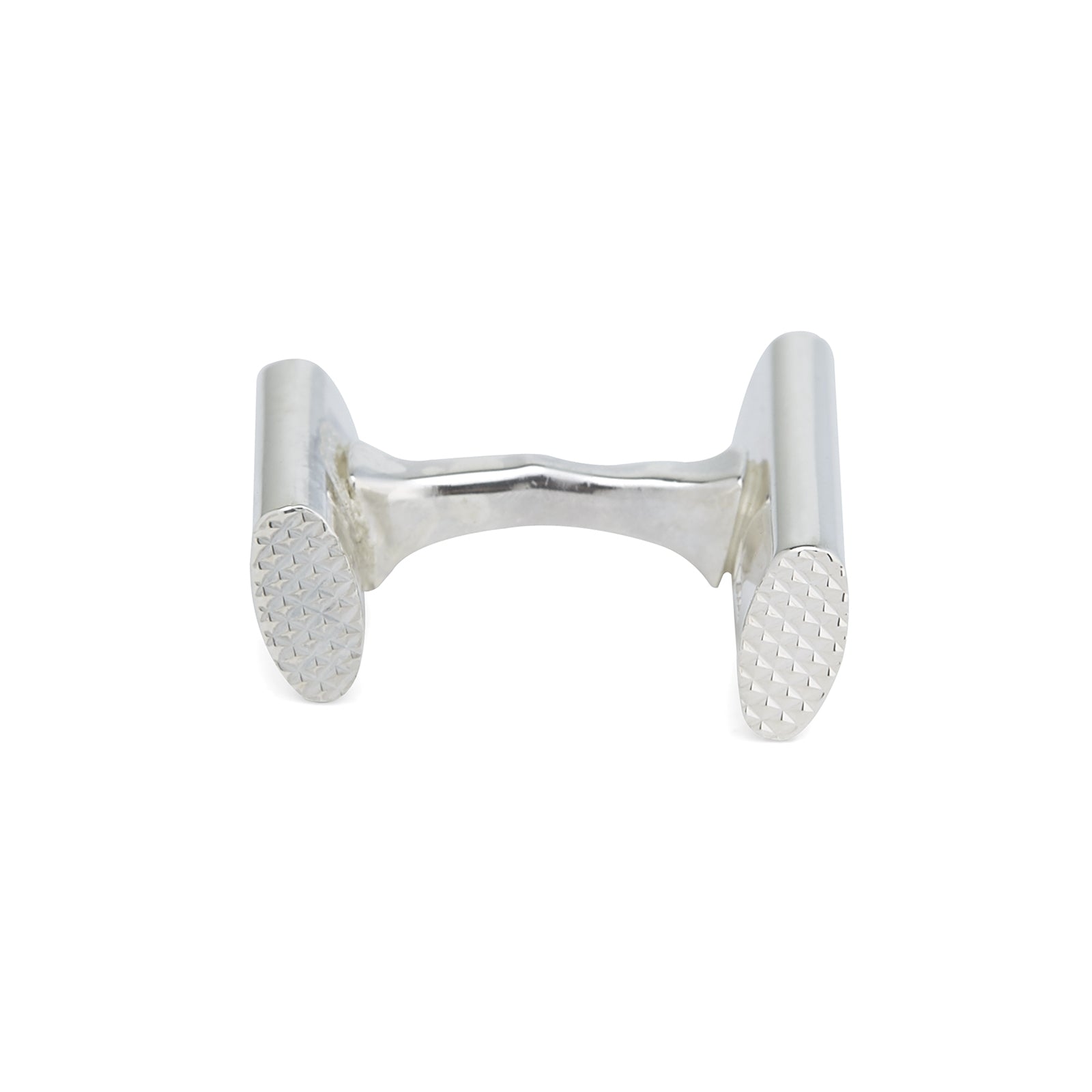 STERLING SILVER HANDLEBAR CUFFLINKS