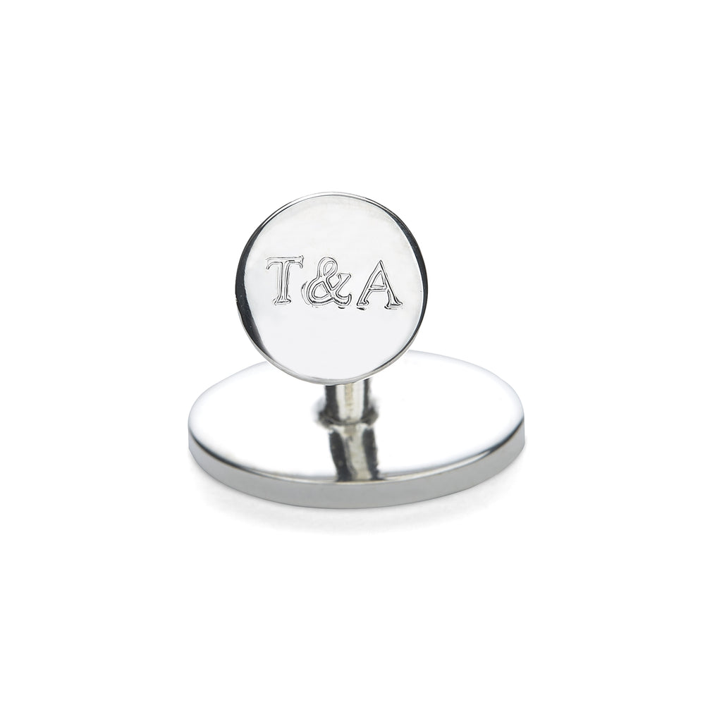 STERLING SILVER ART CUFFLINKS