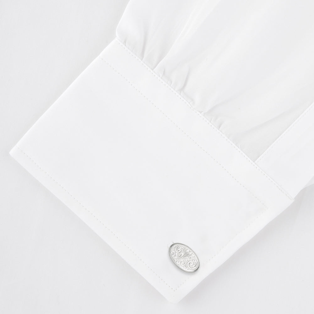 STERLING SILVER ART CUFFLINKS