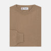 Natural Crew Neck Cashmere Jumper