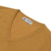Sunflower Yellow V-Neck Cashmere Slipover