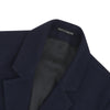 Navy Lambswool Irving Coat