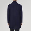 Navy Lambswool Irving Coat