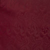 Burgundy House Paisley Hand-Rolled Silk Pocket Square