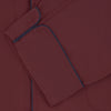 Wine Piped Silk Pyjama Set