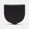 Black Leather Tray Purse